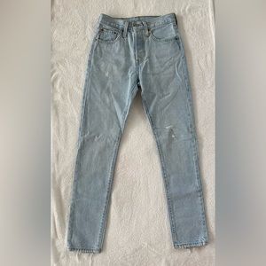 Levi’s 501 jeans, W24 L30